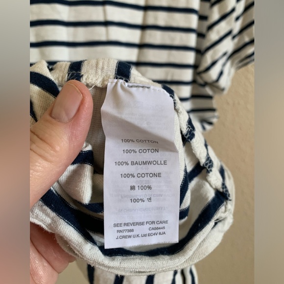 J Crew Men's Striped Cotton Shirt 🌴 - Picture 4 of 6